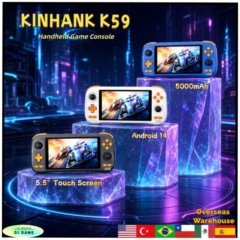 KINHANK K59 Handheld Game Cons - đánh giá và giá Gaming Console Under 5000