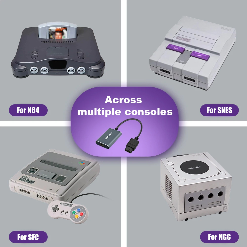 Bitfunx 720P Svideo / AV To HD - đánh giá và giá Gaming Console In Tv