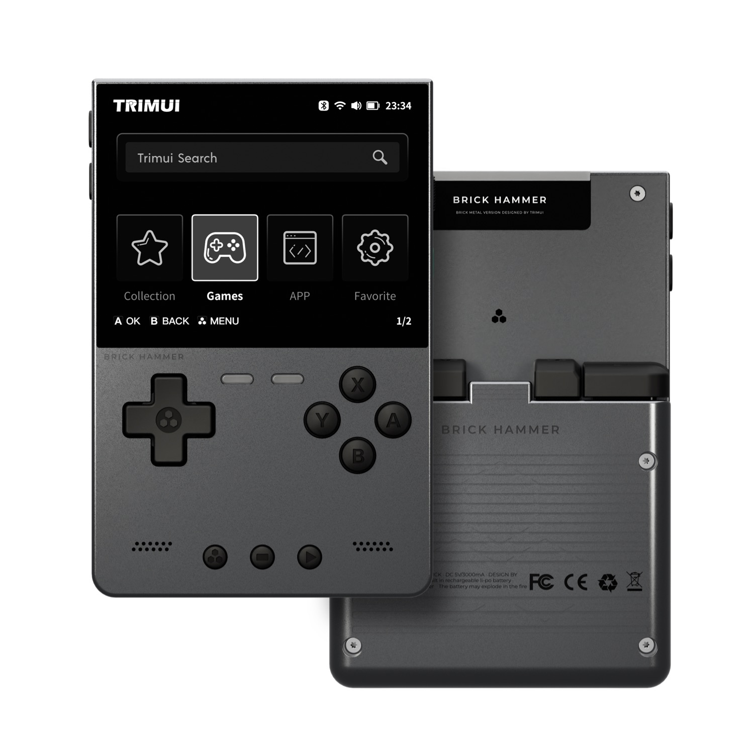 TRIMUI BRICK HAMMER Retro Hand - đánh giá và giá Gaming Console For Phone